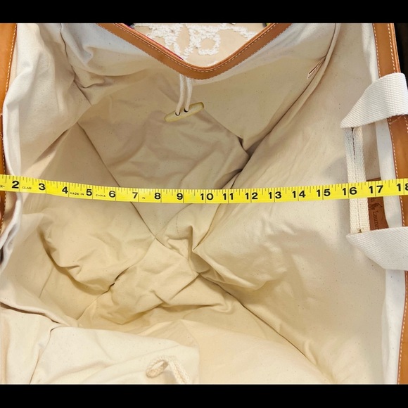 Polo by Ralph Lauren Madras Set of Tote and cosmetic bag. NWT
Vintage 1990s - Picture 4 of 13